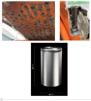 Module to Pack Foaming for Cylindrical